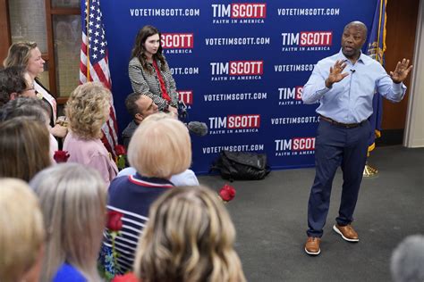 Trump’s welcome of Scott into 2024 race shows his calculus: The more GOP rivals, the better for him